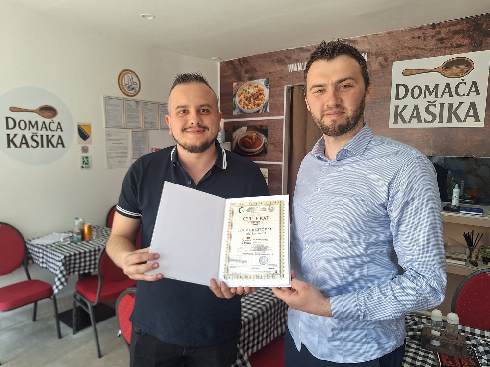 Restoran “Domaća Kašika” iz Gračanice uspješno završio proces halal certificiranja